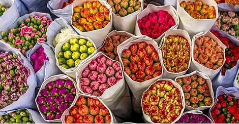 لاک ڈاؤن سے مرجھا گئی غازی پور پھول منڈی، نوراتری میں بھی پسرا سنّاٹا