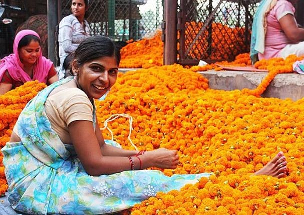 لاک ڈاؤن سے مرجھا گئی غازی پور پھول منڈی، نوراتری میں بھی پسرا سنّاٹا