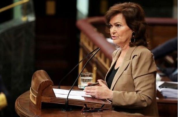 اسپین کی نائب وزیر اعظم کارمن ’کورونا پازیٹو‘، اموات معاملہ میں چین سے آگے نکلا اسپین