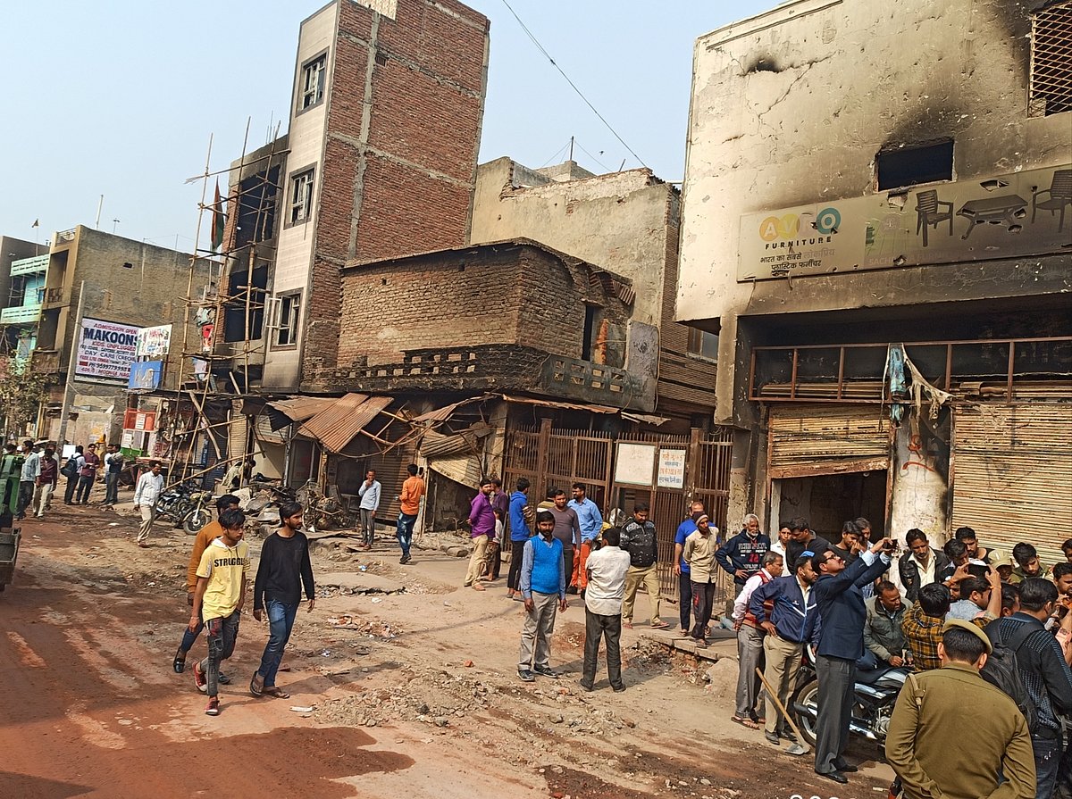 دہلی تشدد: کراول نگر میں کچھ یوں نظر آیا ’ٹارگیٹ، سیٹ اینڈ فائر‘