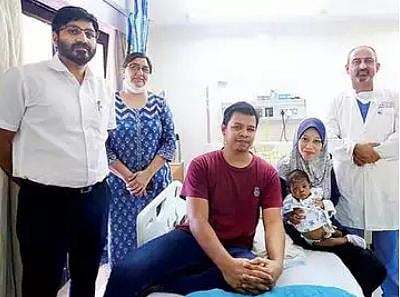 ایک طرف کورونا کا ہنگامہ، دوسری طرف اپولو میں 10 ماہ کی ملائیشیائی بچی کا جگر ٹرانسپلانٹ