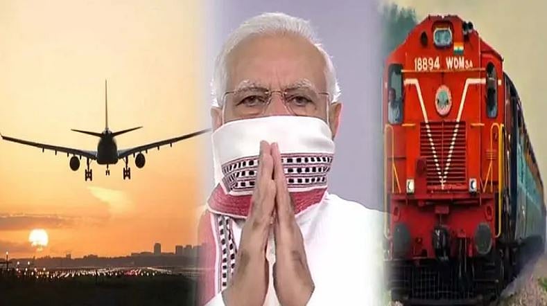 ریلوے اور ہوائی محکمہ نے بھی 3 مئی تک خدمات بند رکھنے کا کیا اعلان