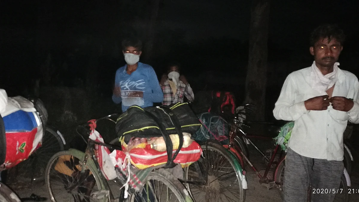 مہاجر مزدوروں 10 سائیکلیں 6 ہزار میں بیچ ڈالیں