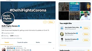 دہلی حکومت کا کورونا بیماری کے بارے میں مستند معلومات دینے والا ٹوئٹر ہینڈل