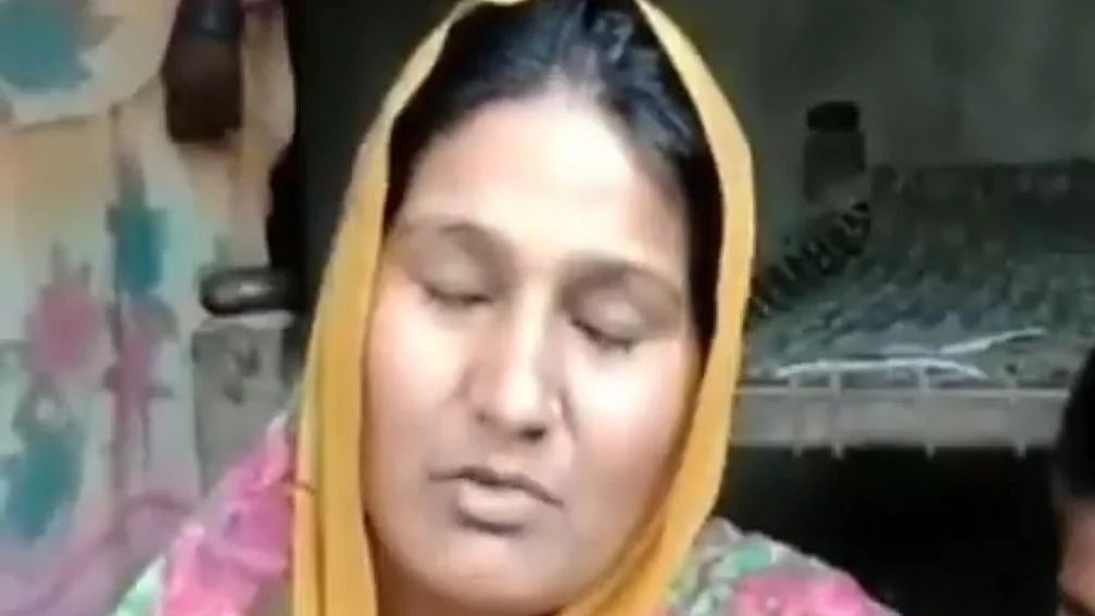 مہلوک موہن لال شرما کی بیوی