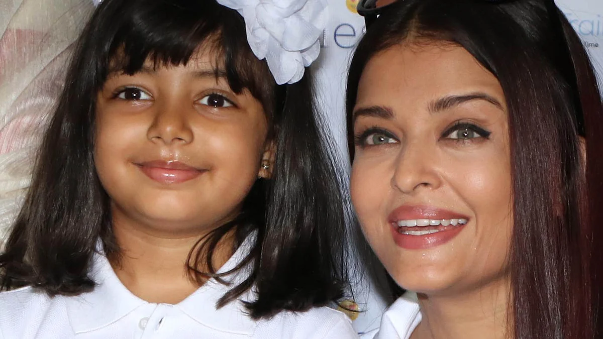 ایشوریہ رائے بچن اور ارادھیہ بچن / تصویر یو این آئی