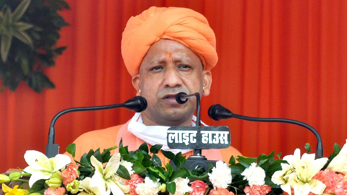 لکھنؤ: یوگی آدتیہ ناتھ یوم آزادی کی تقریب سے خطاب کرتے ہوئے