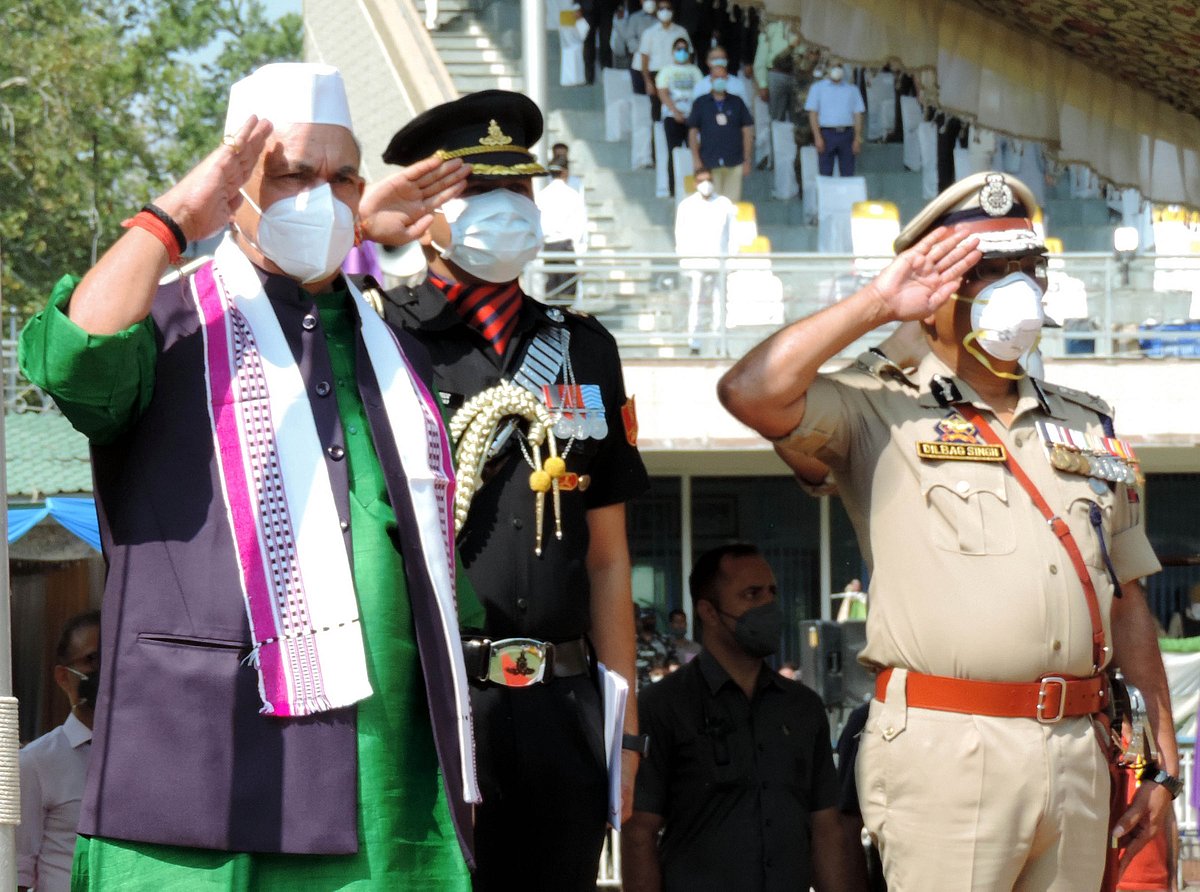 کشمیر میں سخت سیکورٹی بندوبست کے درمیان یوم آزادی تقاریب منعقد