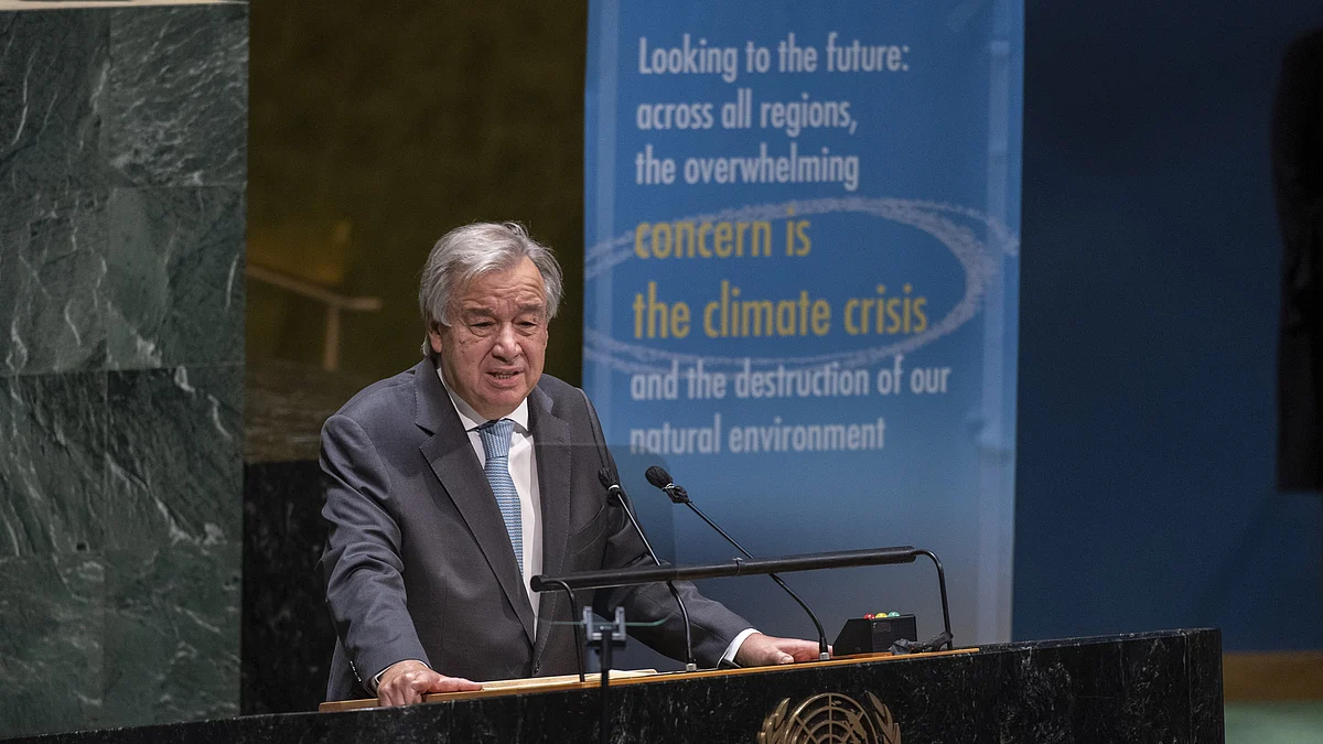 انتونیو گوٹریس/ یو این آئی