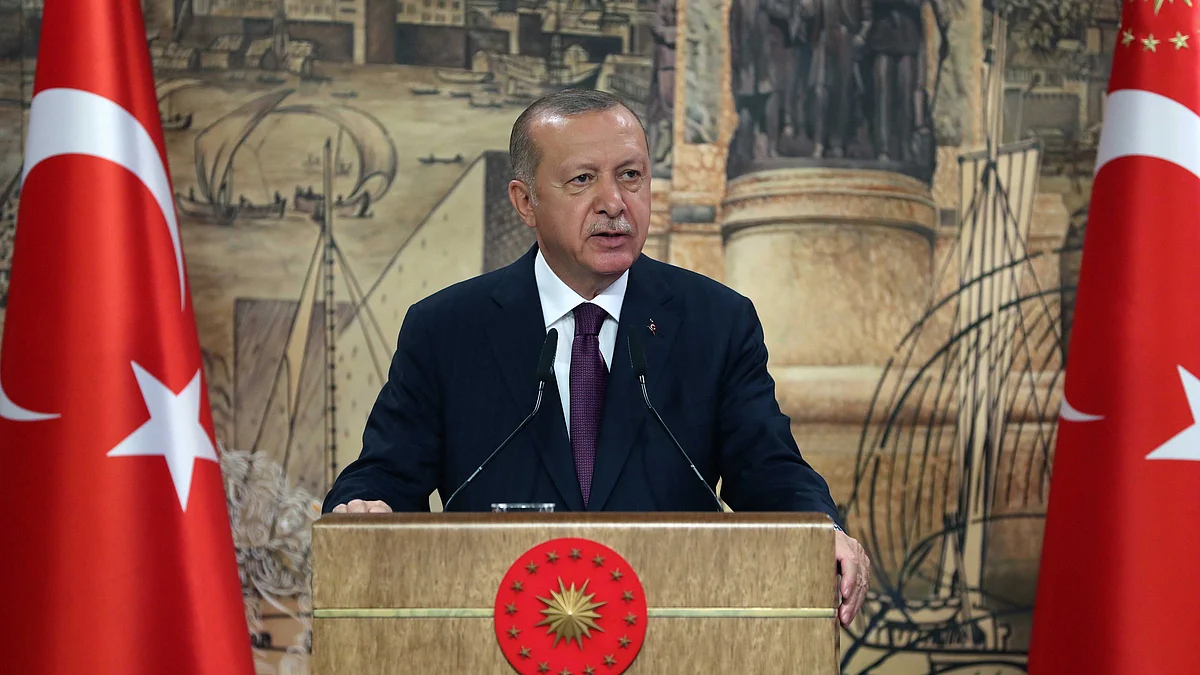 ترک صدر رجب طیب ایردوآن / تصویر یو این آئی