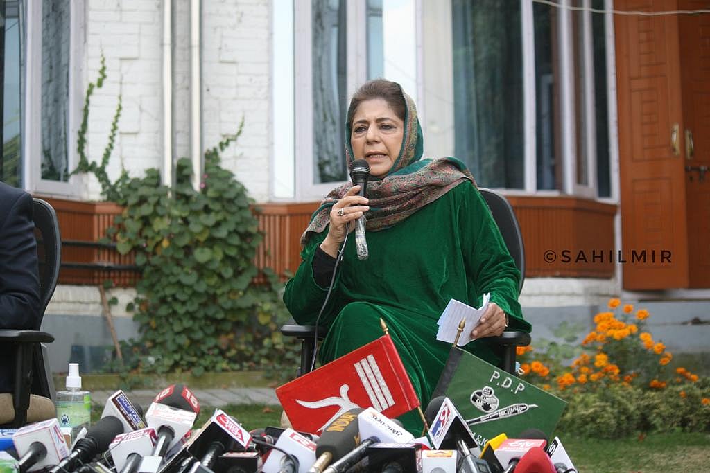 پی ایم مودی جب ناکام ہو جاتے ہیں تو کشمیر کا سہارا لے کر ووٹ مانگتے ہیں: محبوبہ مفتی