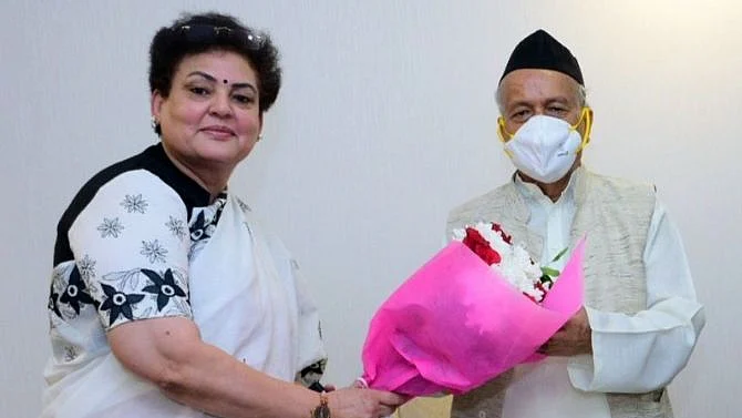 رکھا شرما اور بھگت سنگھ کوشیاری / تصویر سوشل میڈیا