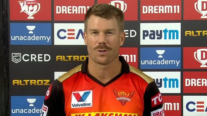 ڈیوڈ وارنر، تصویر بشکریہ آئی پی ایل