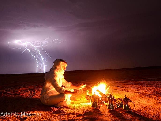 سعودی عرب: حائل شہر کے مغرب میں ’قدرتی مناظر‘ کا جمال