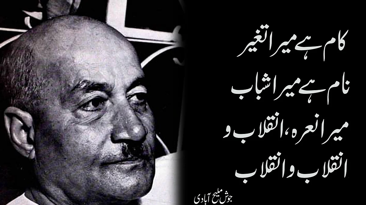 شاعر انقلاب، جوش ملیح آبادی