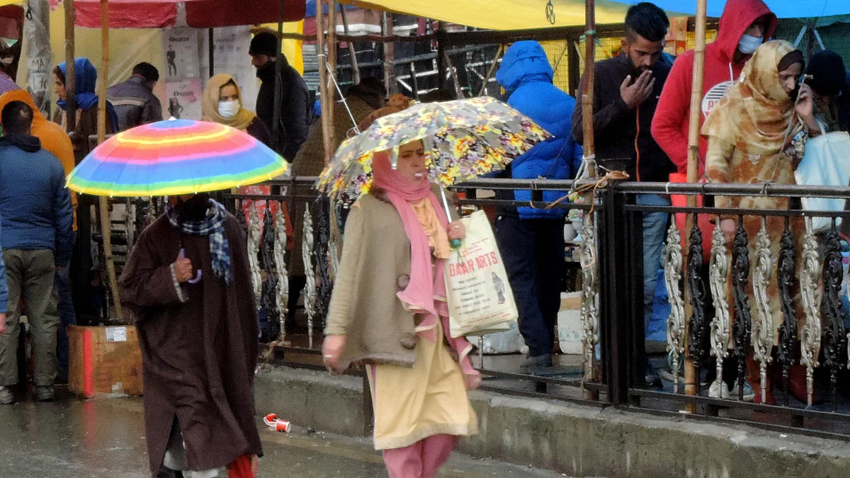 سری نگر کی فائل تصویر یو این آئی