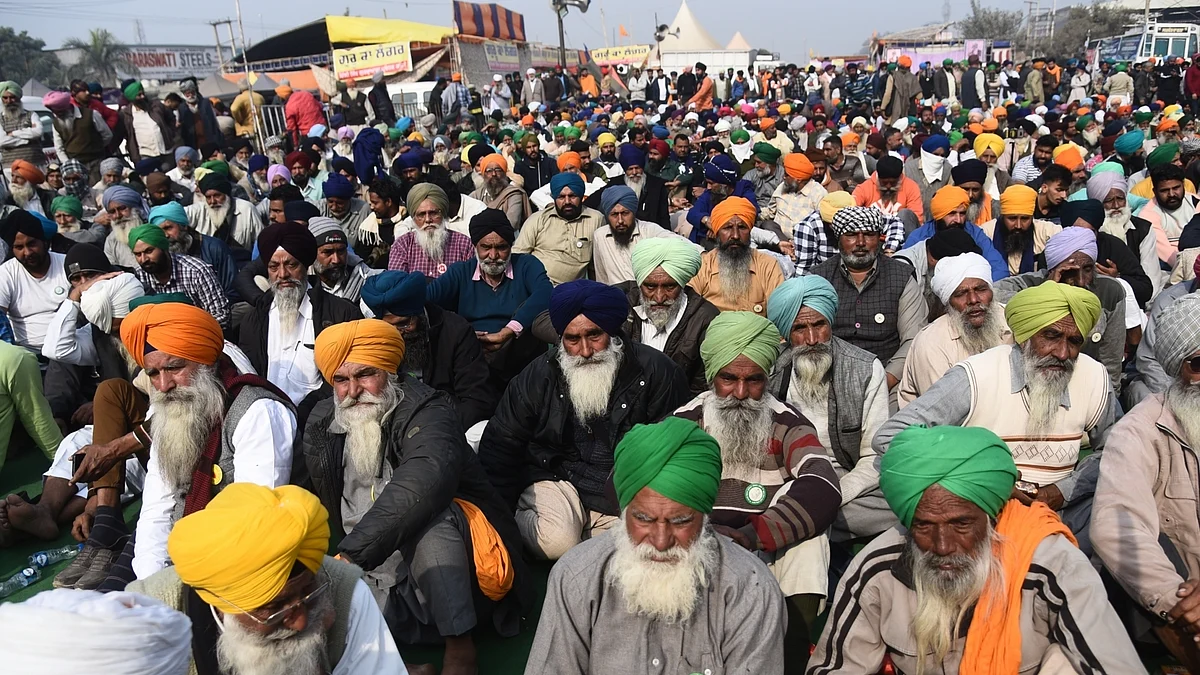 کسان تحریک / تصویر آئی اے این ایس