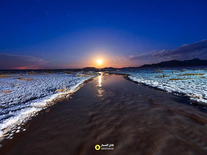 سعودی عرب: حائل شہر کے مغرب میں ’قدرتی مناظر‘ کا جمال