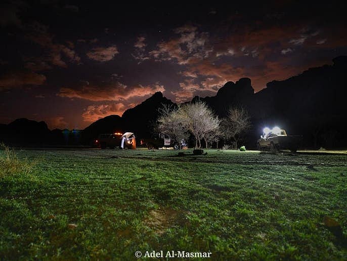 سعودی عرب: حائل شہر کے مغرب میں ’قدرتی مناظر‘ کا جمال