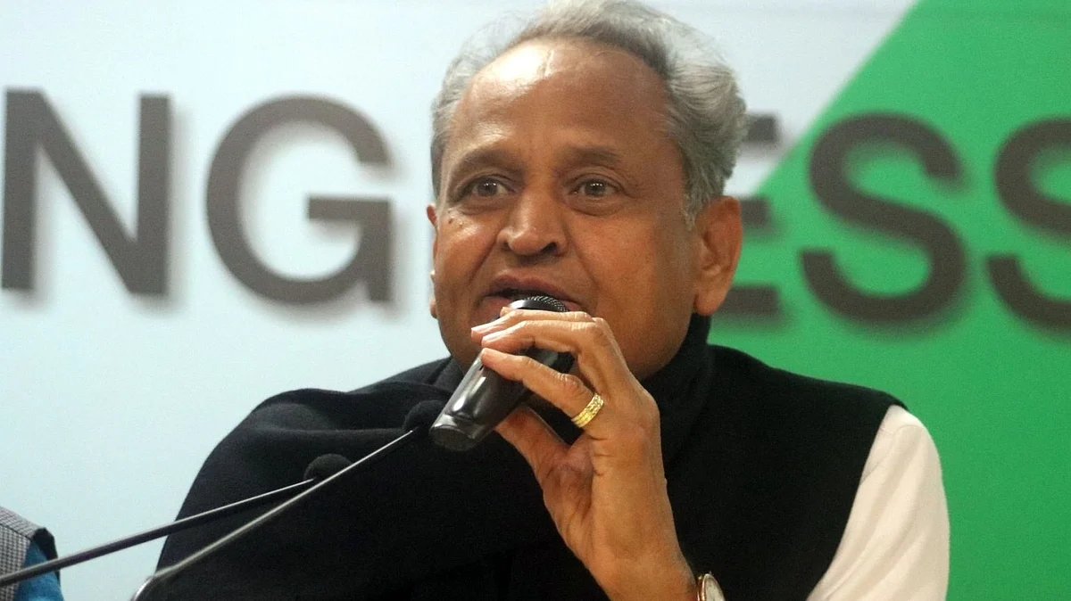 راجستھان کے وزیر اعلیٰ اشوک گہلوت / IANS