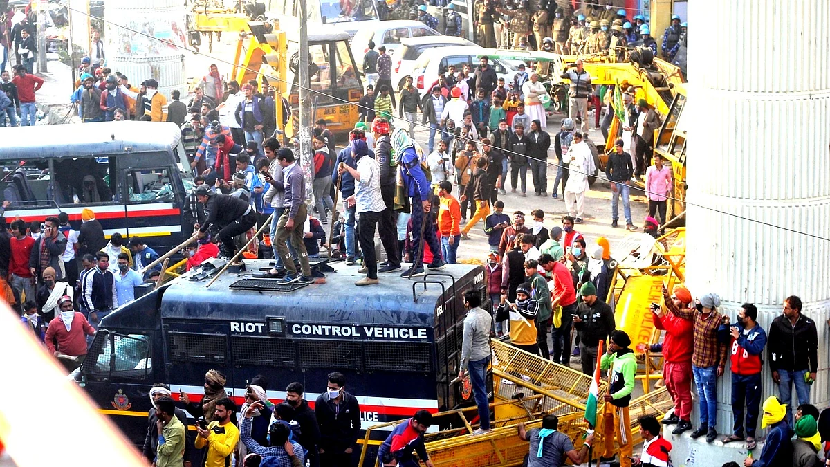 کسان ٹریکٹر پریڈ / IANS