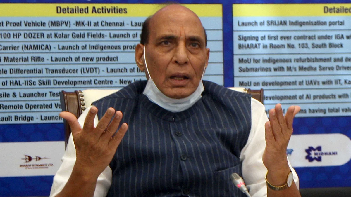 راج ناتھ سنگھ، تصویر یو این آئی