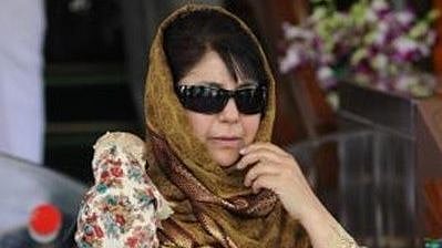 محبوبہ مفتی، تصویر آئی اے این ایس