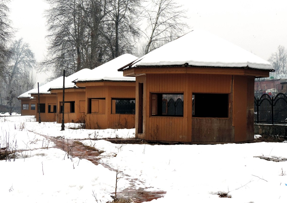 کشمیر میں بچھی برف کی تازہ چادر، شبانہ درجہ حرارت میں بہتری سے لوگوں کو راحت