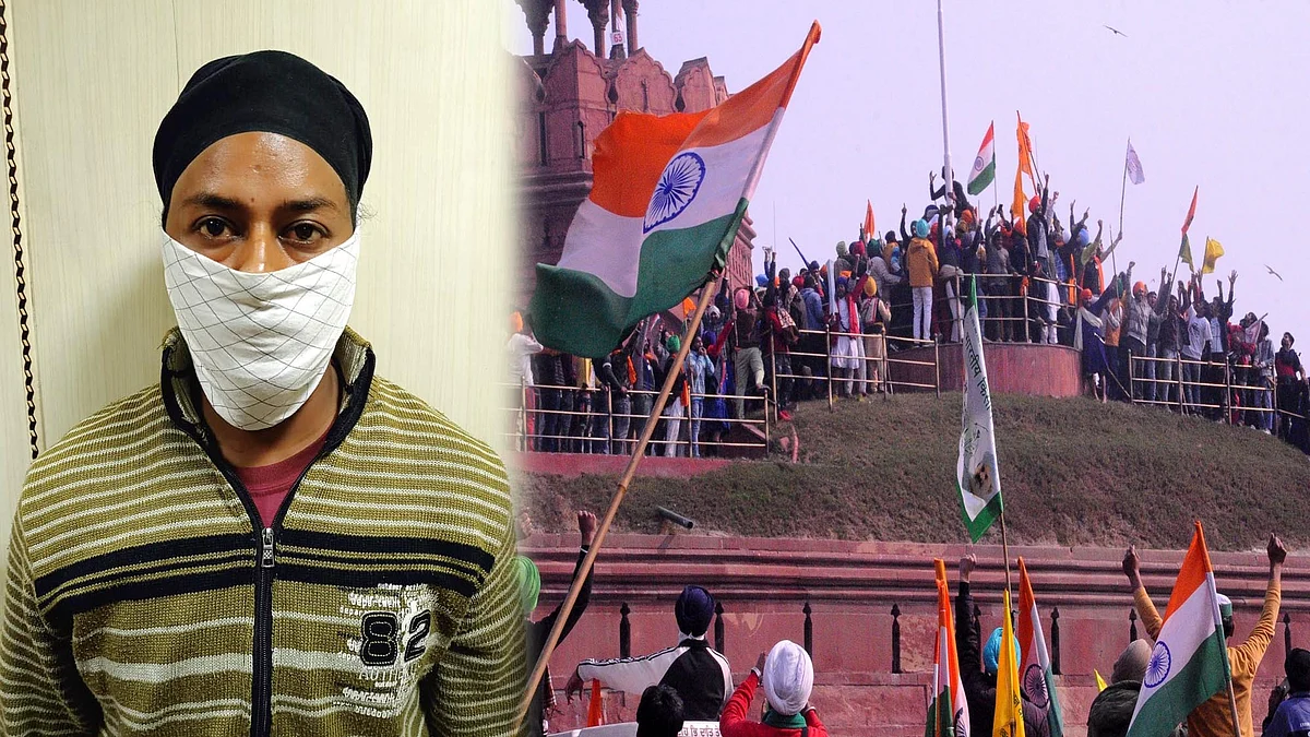 یوم جمہوریہ، لال قلعہ تشدد، منندر سنگھ / تصویر آئی اے این ایس