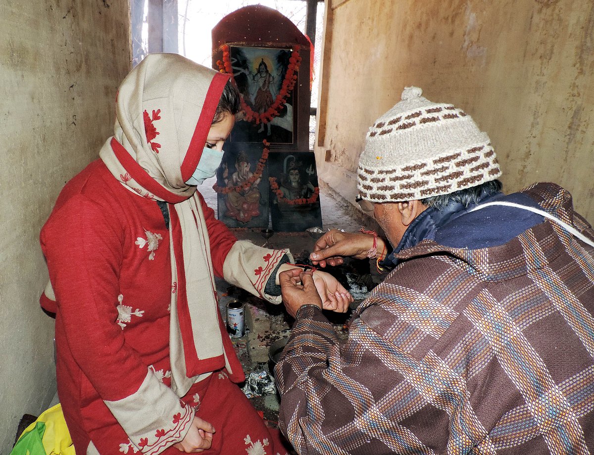 شیتل ناتھ مندر، تصویر یو این آئی