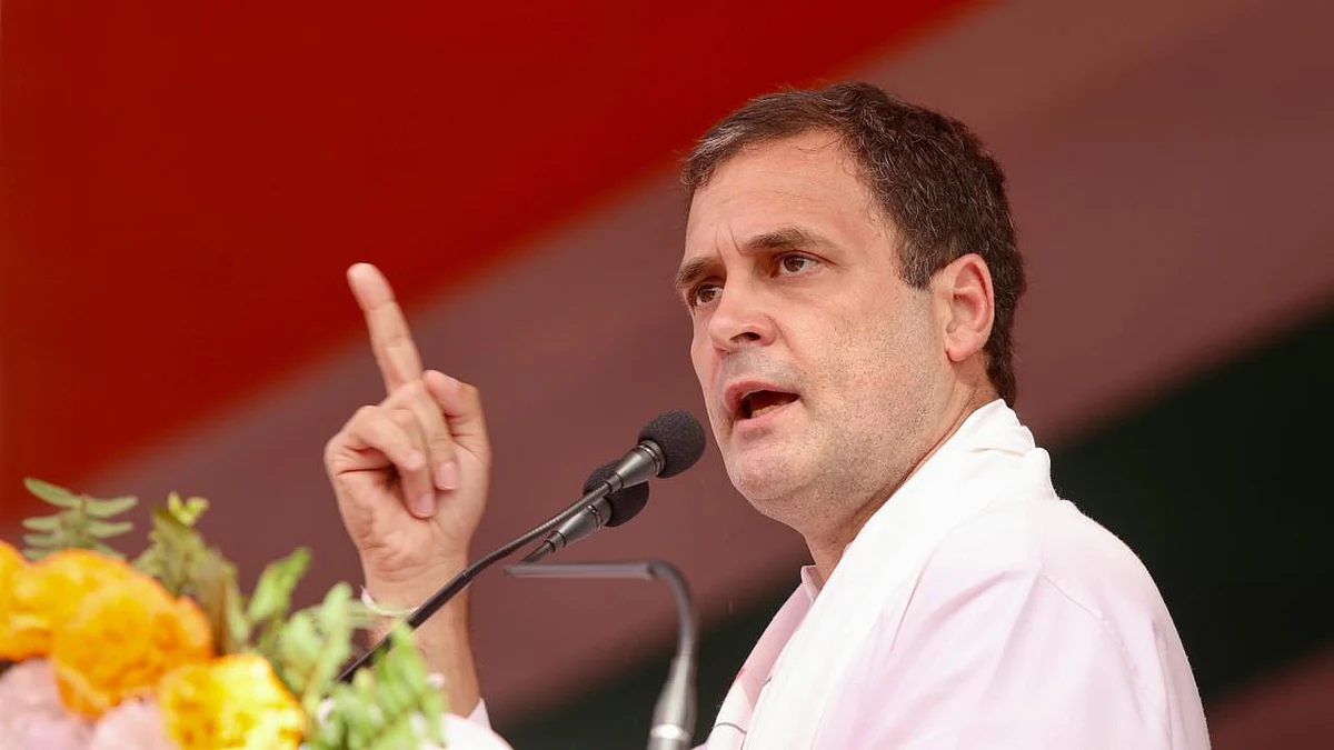 راہل گاندھی، تصویر ٹوئٹر @INCIndia