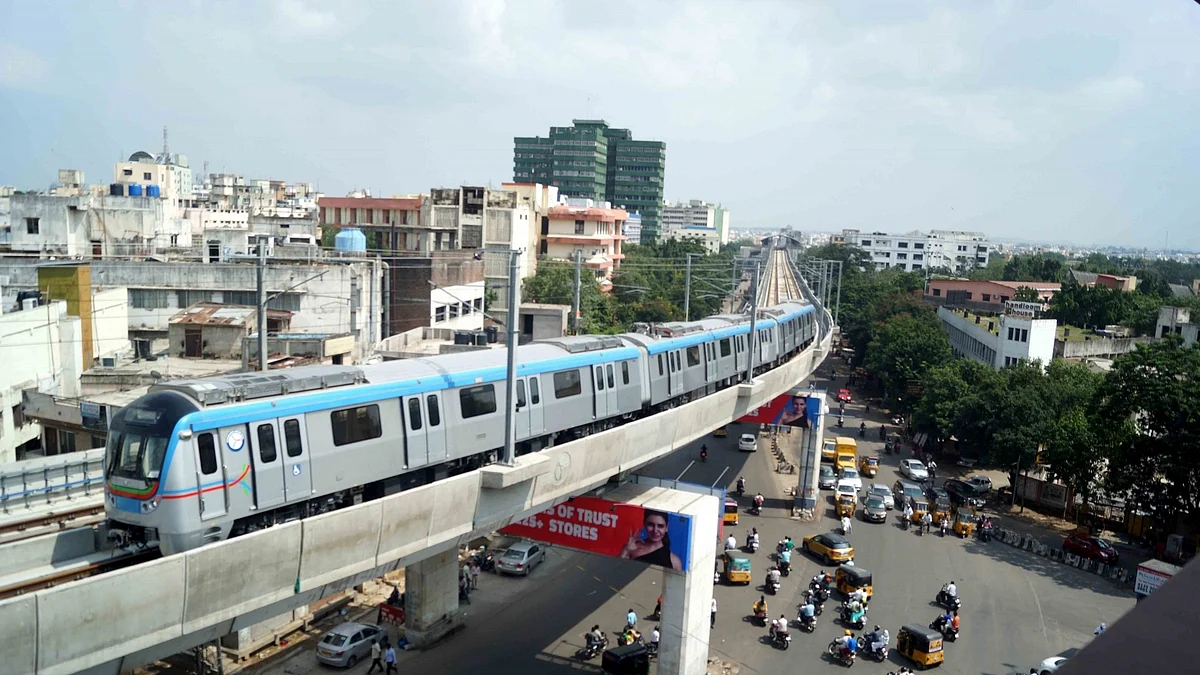 حیدرآباد میٹرو، تصویر آئی اے این ایس