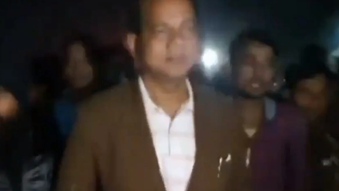 مغربی بنگال کے وزیر ذاکر حسین کی بم حملہ سے قبل کی تصویر / آئی اے این ایس