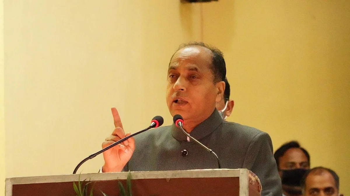 جے رام ٹھاکر، تصویر آئی اے این ایس