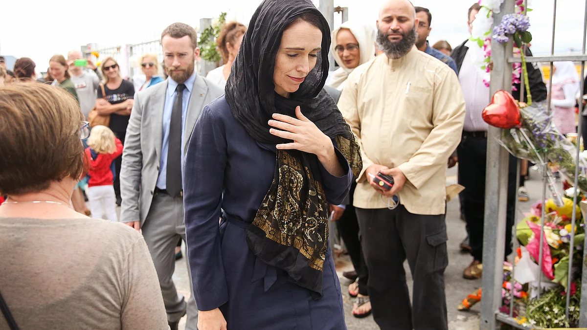 وزیر اعطم نیوزی لینڈ جیسنڈا آرڈرن / Getty Images