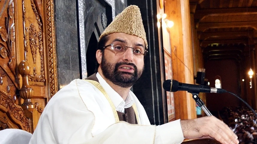 میر واعظ عمر فاروق، تصویر آئی اے این ایس