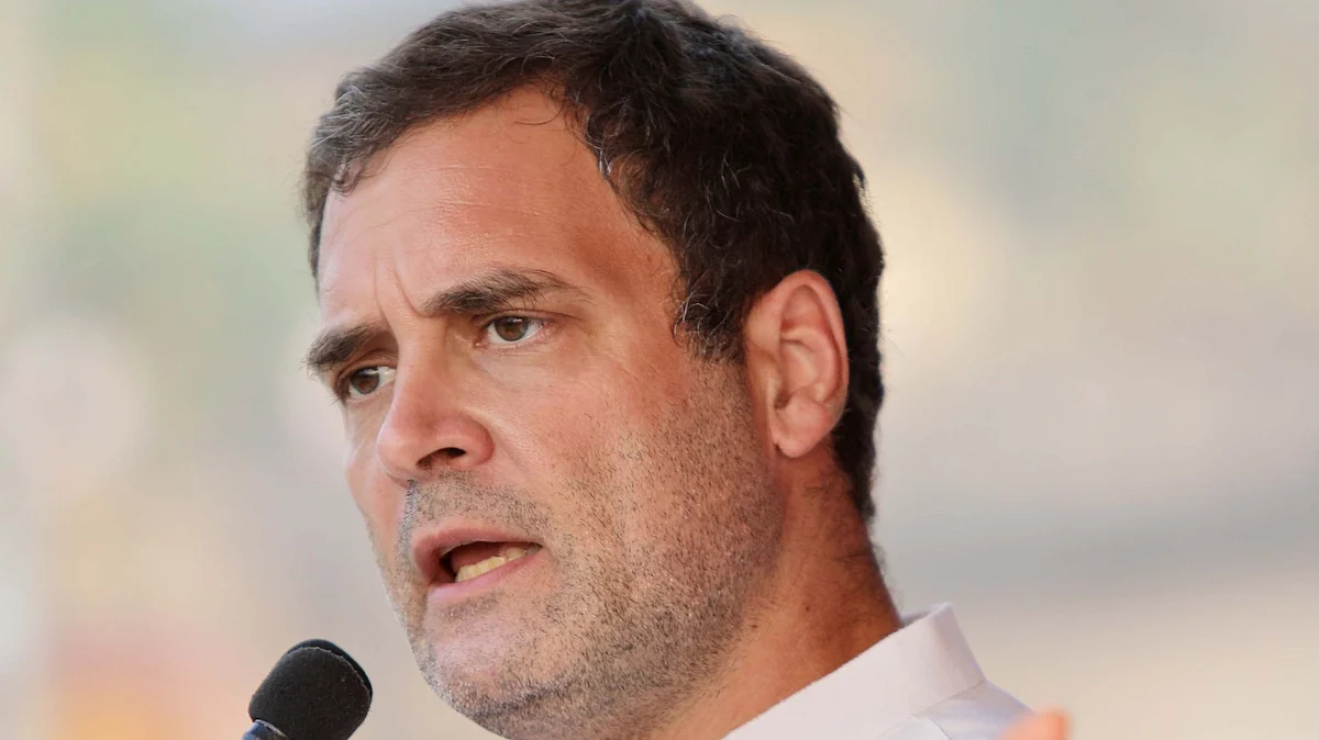 راہل گاندھی، تصویر یو این آئی