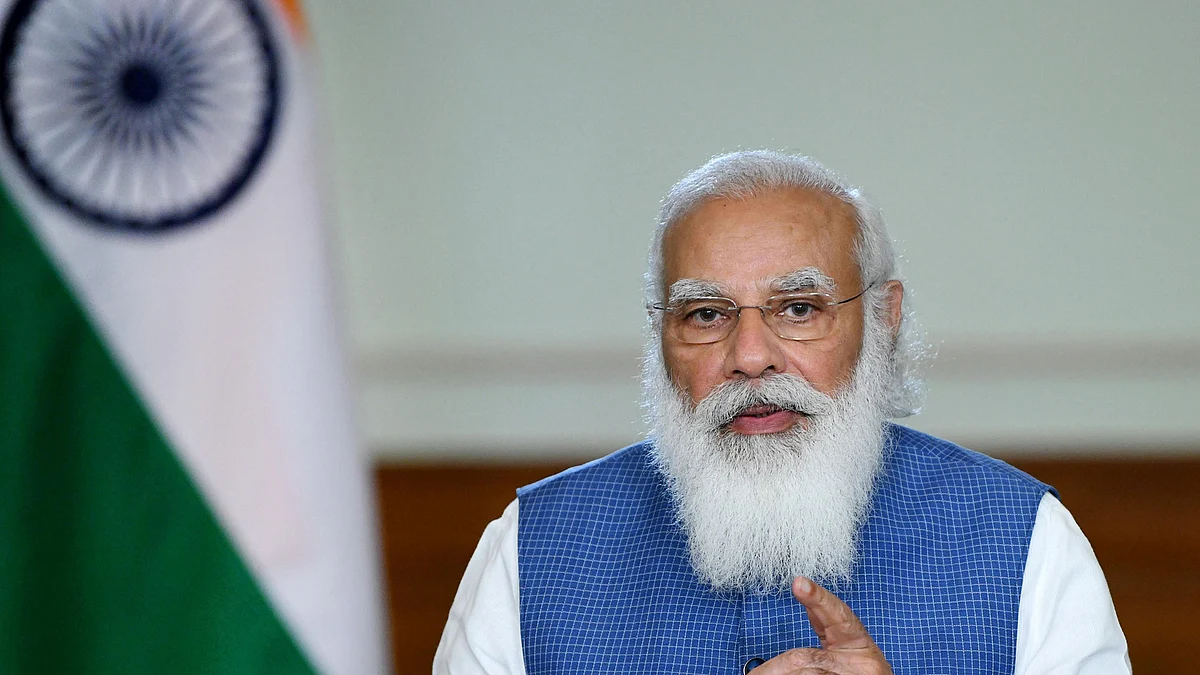 نریندر مودی، تصویر یو این آئی