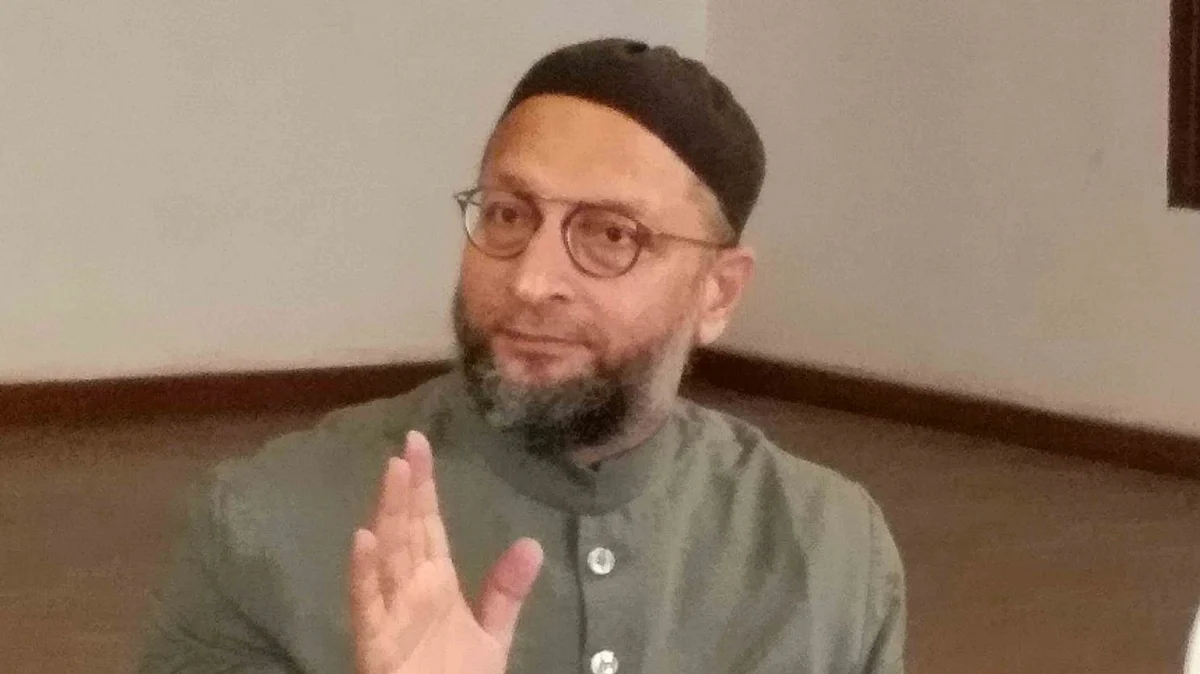 اسدالدین اویسی، تصویر آئی اے این ایس