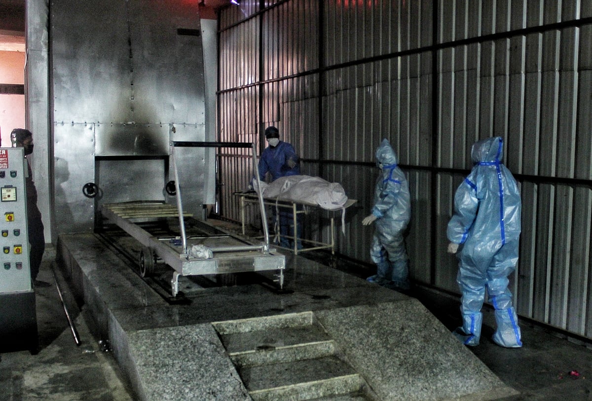 دہلی کے نگم بودھ گھاٹ کی تصویر&nbsp;