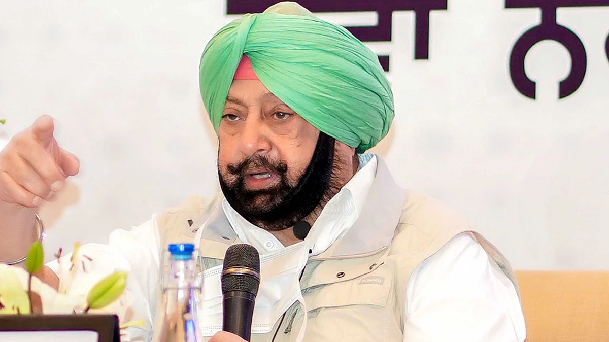 کیپٹن امریندر سنگھ، تصویر یو این آئی