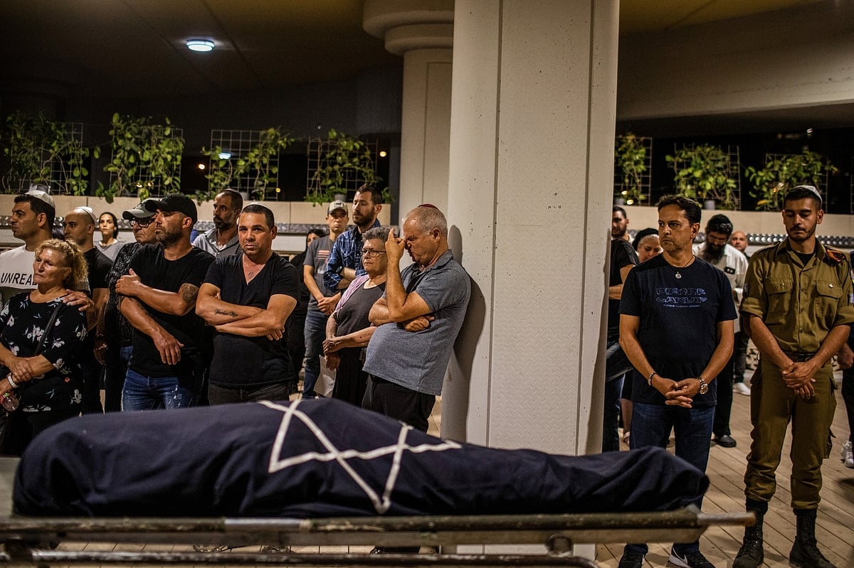 اسرائیل میں ہلاک ہونے والے کی میت