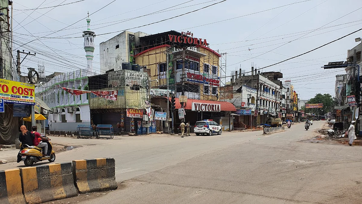 لاک ڈاؤن کی علامتی تصویر