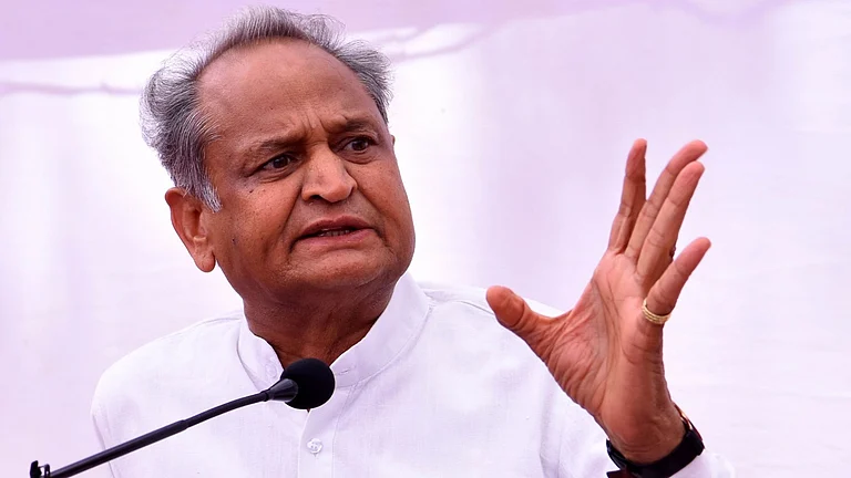 اشوک گہلوت، تصویر آئی اے این ایس