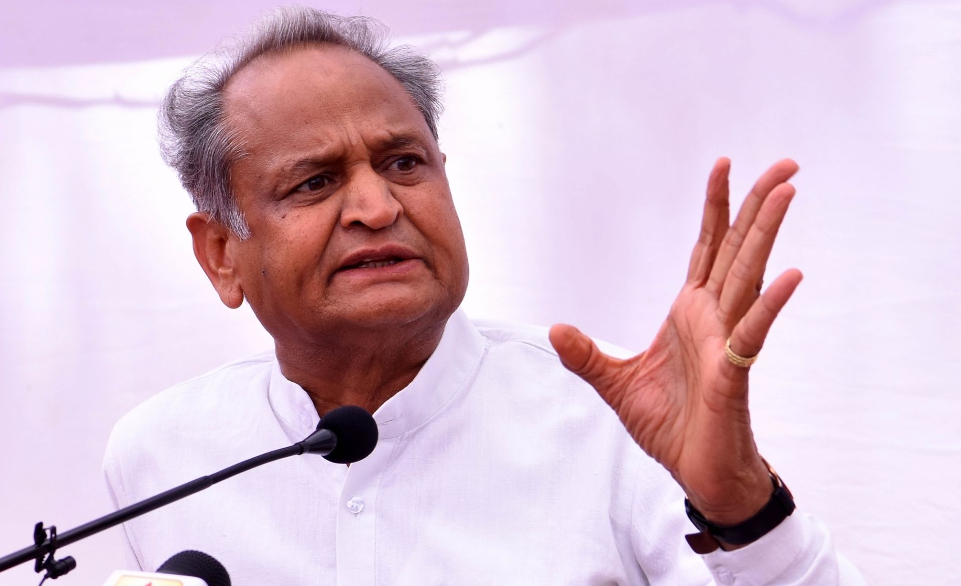 اشوک گہلوت، تصویر آئی اے این ایس