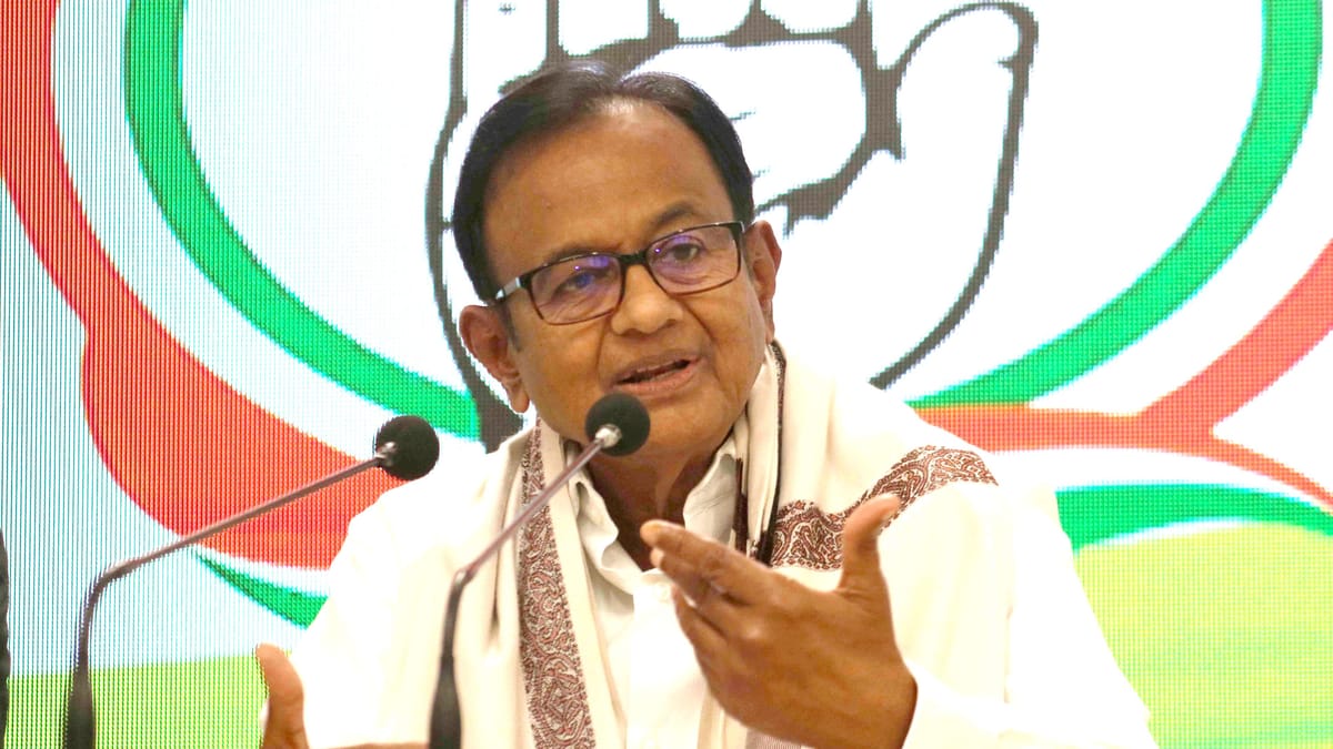 پی چدمبرم، تصویر یو این آئی