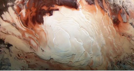 مریخ کے جنوبی قطب پر سطح کے نیچے درجنوں جھیلیں موجود، ہند نژاد سائنسداں کا دعویٰ