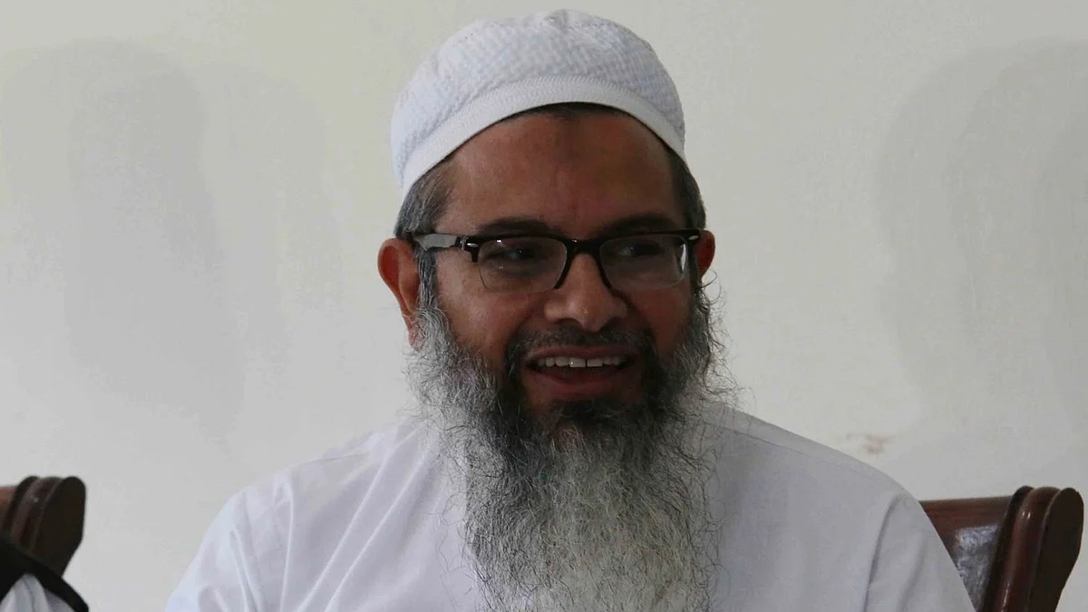 مولانا محمود مدنی، تصویر آئی اے این ایس