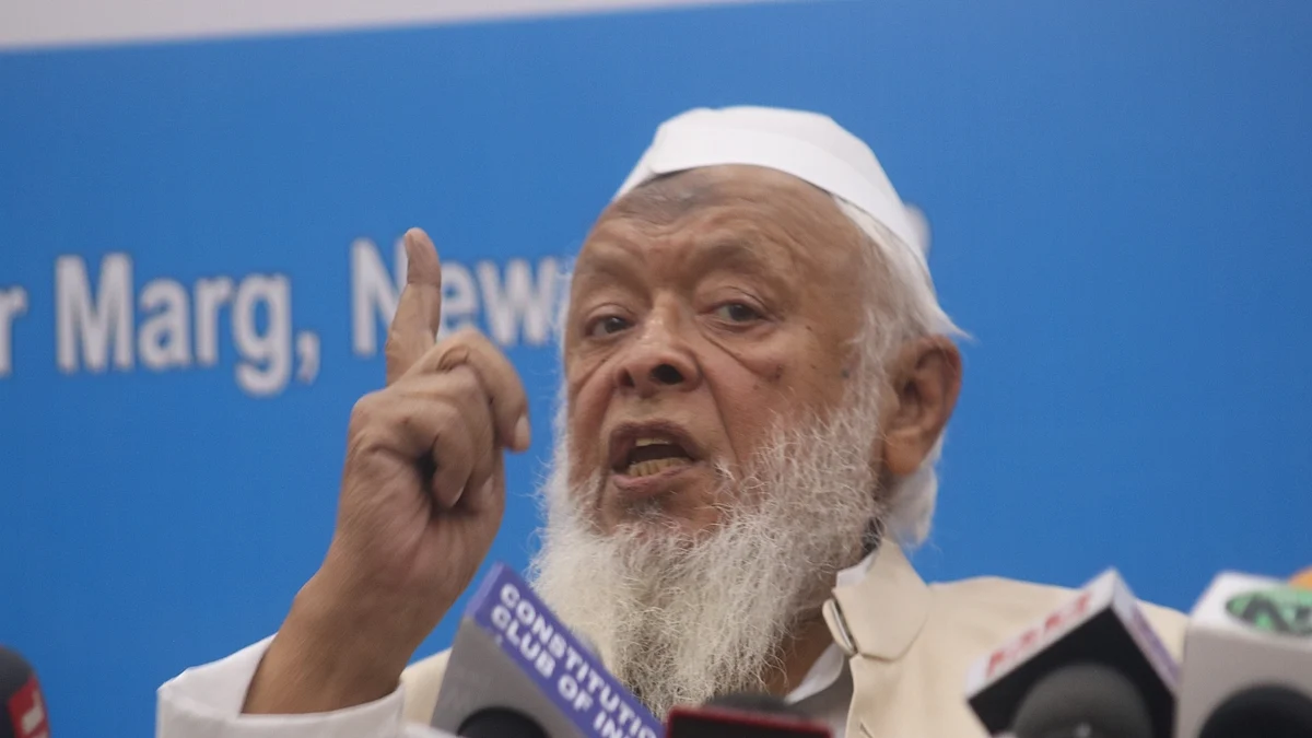 مولانا سید ارشد مدنی، تصویر آئی اے این ایس