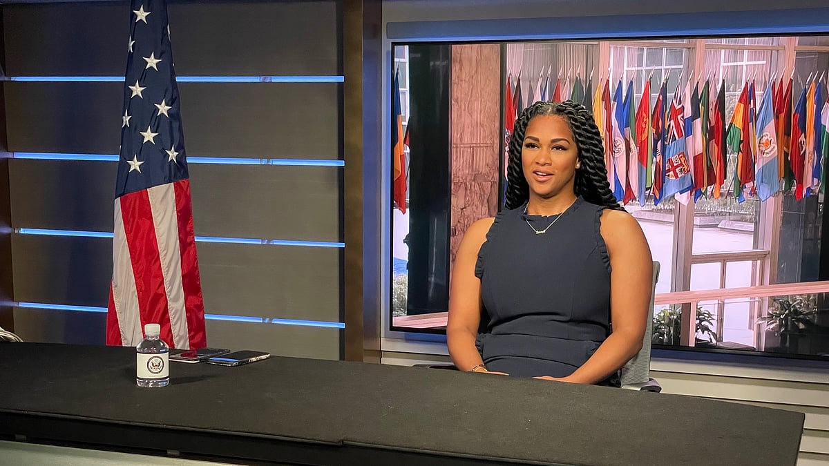 جیلینا پورٹر، تصویر ٹوئٹر @StateDeputySpox